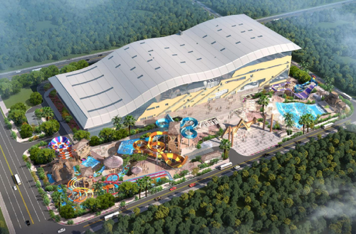 ultimo caso aziendale circa Parco acquatico interno ed esterno di Wuhan con 60000 m2