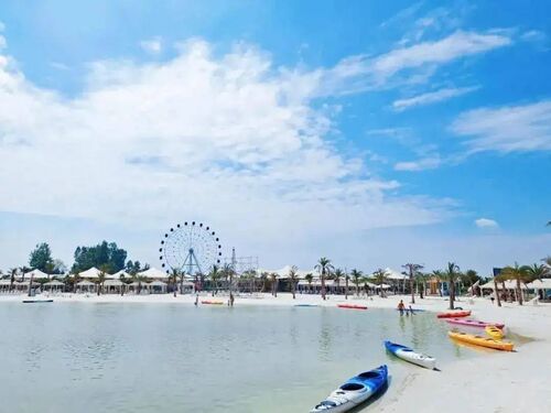 ultimo caso aziendale circa Artificial Lagoon | Crystal-Clear Swimming Lagoon with Beach Entry for Resorts & Hotels | Vison Waterparks