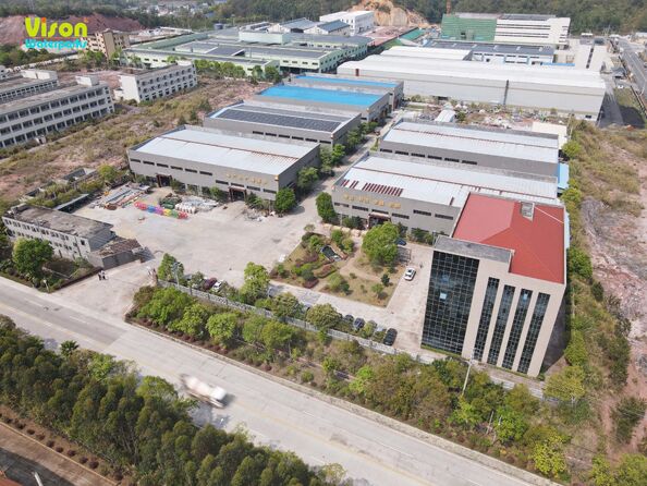 GUANGZHOU VISON INTERNATIONAL WATER PARK EQUIPMENT CO.,LTD linea di produzione in fabbrica