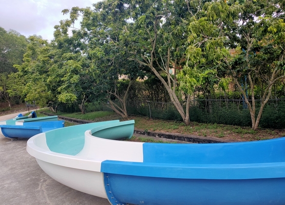 Slide idraulici in fibra di vetro a spirale a più corsie personalizzati