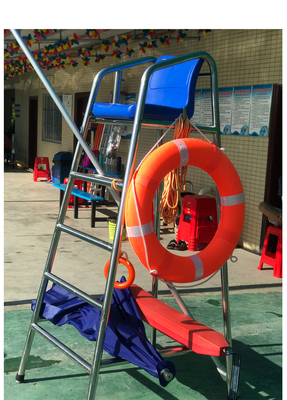 Sedia da bagnino per piscina in acciaio inossidabile 304 resistente