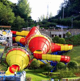 Acquascivoli galvanizzati della struttura del acciaio al carbonio per il parco dell'acqua di avventura
