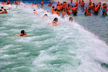 Grandi tsunami artificiali Ocean Wave Pool con Waves Park 3 metri di altezza