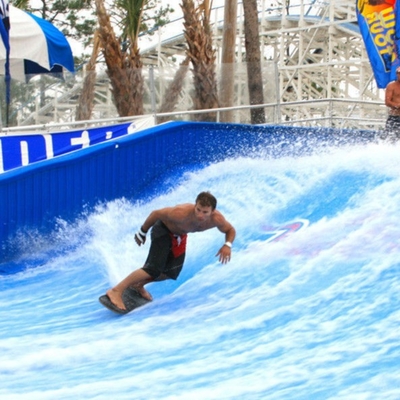 Giro dell'acqua di Flowrider del gioco dell'acqua per l'acquascivolo praticante il surfing pattinante della vetroresina di sport