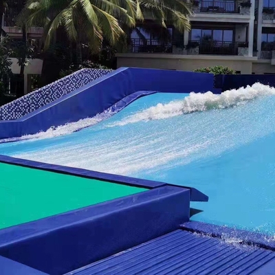 Giro dell'acqua del simulatore della spuma di Flowrider, giro estremo di divertimento di sport per il parco dell'acqua
