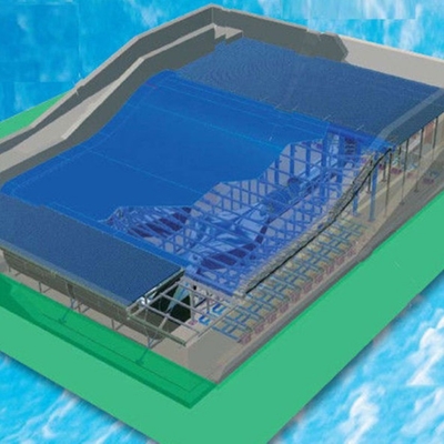 Cavaliere su misura Wave di flusso che pratica il surfing i giri a macchina di divertimento dei bambini per il parco dell'acqua