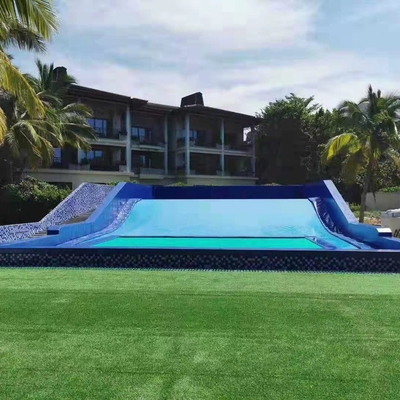 Cavaliere su misura Wave di flusso che pratica il surfing i giri a macchina di divertimento dei bambini per il parco dell'acqua