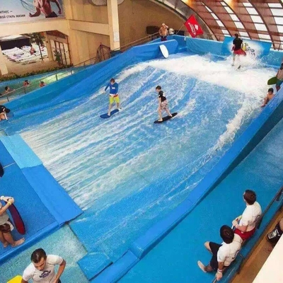 Il parco di divertimenti guida il pattino del surf per il singolo, simulatore praticante il surfing per il parco dell'acqua