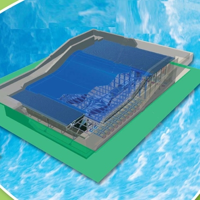 Giro dell'acqua di Flowrider dell'attrazione, singolo bordo impermeabile di scivolo di Wave del cavaliere