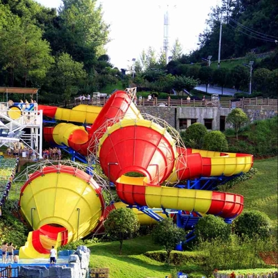 Valle all'aperto divertente di capriccio della vetroresina dell'acquascivolo del parco per 480 cavalieri all'ora