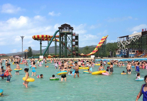 Attrezzatura del parco dell'acqua di vetro di fibra, attrazioni del parco dell'acqua per il progetto dell'hotel