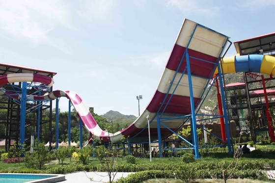 Waterslides emozionanti della vetroresina della piscina dell'acqua dell'attrezzatura gigante del parco per gli adulti