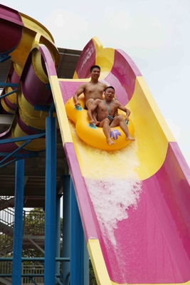 Waterslides emozionanti della vetroresina della piscina dell'acqua dell'attrezzatura gigante del parco
