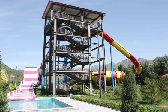 Attrezzatura gigante del parco dell'acqua che eccita i Waterslides dello stagno di Swwiming per il parco dell'acqua