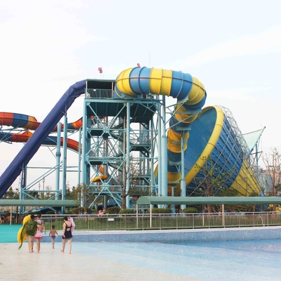 Grandi acquascivoli della vetroresina di tornado per l'attrezzatura di Waterpark di avventura di divertimento per il parco dell'acqua