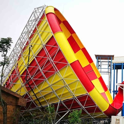 Grande resina blu di Ashland/DSM dei giochi dell'acquascivolo di tornado per il parco dell'acqua