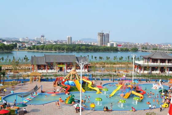 Progetto Waterpark di divertimento, scorrevole del parco dell'acqua di Theming dei bambini dell'attrezzatura del parco dell'acqua di Gaint