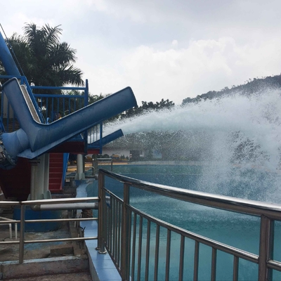 Altezza divertente commerciale della piattaforma dell'acquascivolo 1.2m della caduta libera per i parchi a tema dell'acqua