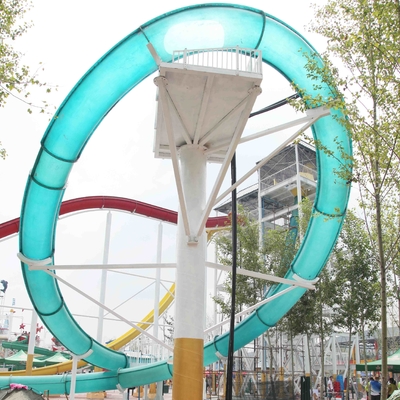 Acquascivoli emozionanti della vetroresina del parco dell'acqua, altezza 16m della piattaforma per il parco dell'acqua