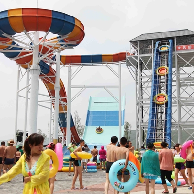 L'acqua galvanizzata del acciaio al carbonio fa scorrere per il progetto del waterpark, acquascivolo dello stagno