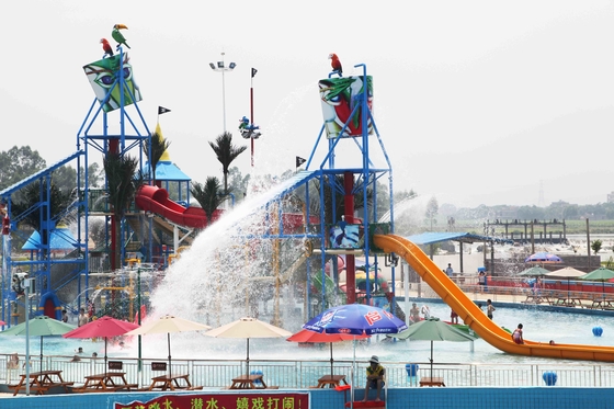 La Camera interattiva dell'acqua dei giochi del parco dell'acqua per il parco a tema/vetroresina di divertimento fa scorrere