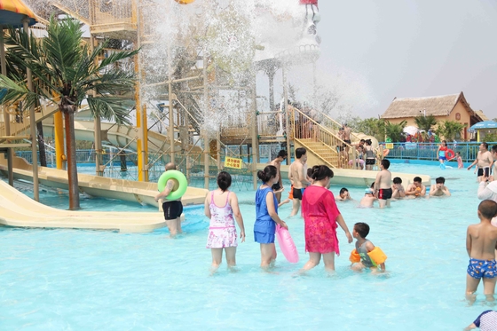 Gli acquascivoli della vetroresina del parco dell'acqua dei bambini su misura intrattiene per il parco dell'acqua