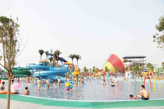 L'abitudine scherza l'attrezzatura del gioco dell'acqua, scorrevoli della vetroresina del gioco del divertimento dei bambini