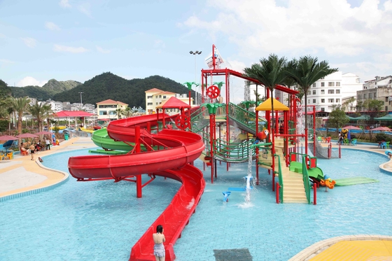 La grande attrezzatura del gioco dell'acqua dei bambini/mini Camera dell'acqua con i bambini fa scorrere, 11.5*12.5*6.5m