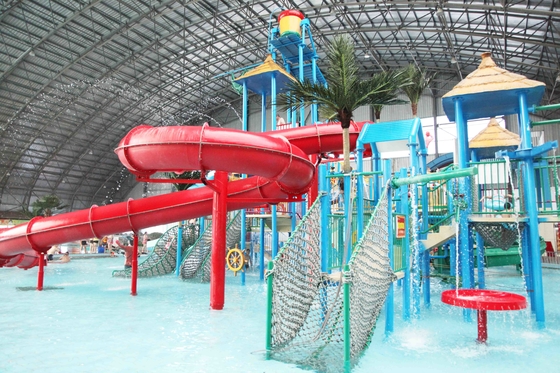 Il parco dell'acqua dell'acciaio inossidabile 304 con campo giochi dell'interno, FPR ha riparato il tipo