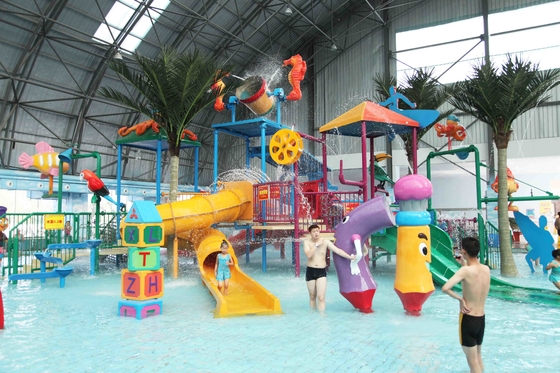 Camera su misura dell'acqua del campo da giuoco dell'acqua bambini dell'interno/all'aperto per interazione della famiglia