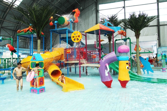 La piscina scherza vicoli interattivi dei parchi dell'acqua i mini per il parco dell'acqua