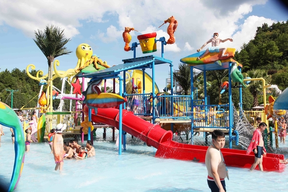 Innaffi i giochi per i bambini, mini parco dell'acqua con i bambini fanno scorrere (SW-SB)