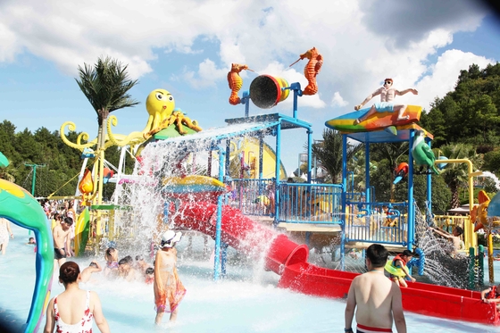 Innaffi i giochi per i bambini, mini parco dell'acqua con i bambini fanno scorrere (SW-SB)