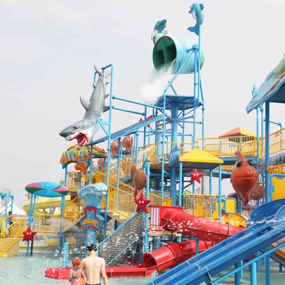 Grande intrattenere dell'attrezzatura del gioco di bambini del campo da giuoco dell'acqua di attività