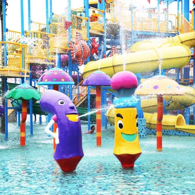 Grande intrattenere dell'attrezzatura del gioco di bambini del campo da giuoco dell'acqua di attività