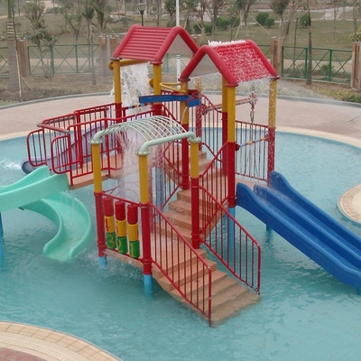 attrezzatura della stazione del gioco di tema del Genitore-bambino, campo da giuoco del parco dell'acqua dei bambini per 30 cavalieri