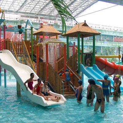 Sistema del campo da giuoco dell'acqua dei bambini della vetroresina dell'OEM, attrezzatura del gioco di piscina