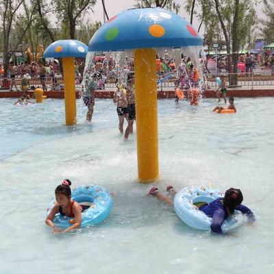 Giochi all'aperto della vetroresina dell'anatra dello spruzzo dell'acqua del parco dei bambini commerciali dell'attrezzatura