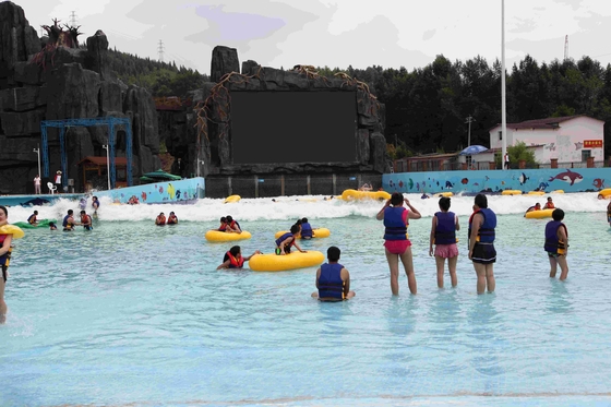 Macchina per le onde all'aperto dello stagno di Wave del parco dell'acqua della vetroresina per spettacolo della famiglia