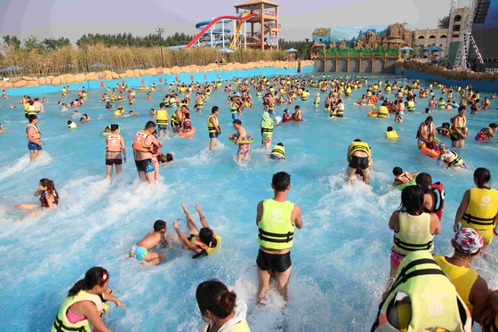 Stagno di Wave del parco dell'acqua di divertimento della famiglia per i bambini o gli adulti/il progetto parco dell'acqua