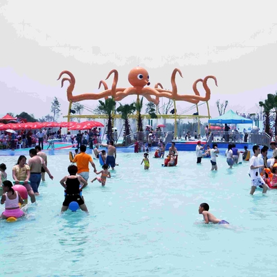 Attrezzatura commerciale del parco dello spruzzo del polipo dell'attrezzatura del parco dell'acqua con lo spruzzo d'acqua