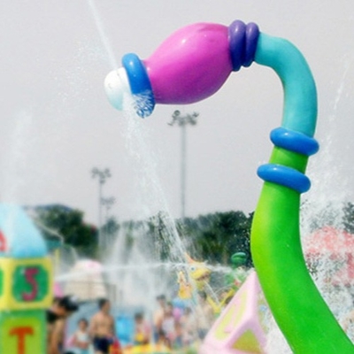 Gioco su misura dell'acqua dell'attrezzatura del parco dell'acqua, vetroresina, icona dello spruzzo del girasole del PVC per il parco dell'acqua