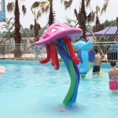 Attrezzatura all'aperto del parco dello spruzzo d'acqua della vetroresina/attrezzatura acquatica del gioco per i bambini