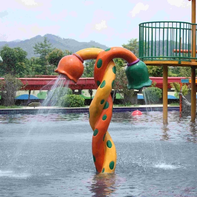 L'attrezzatura variopinta dell'acqua dello spruzzo della vetroresina per i bambini/bambini ha personalizzato i prodotti