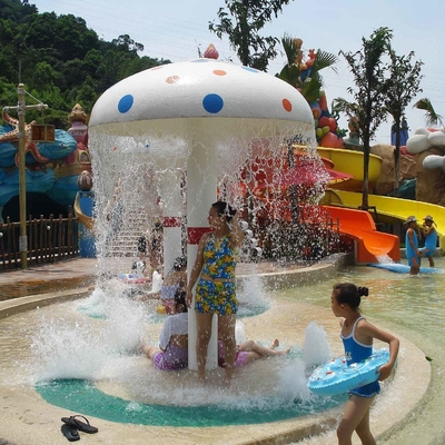 L'attrezzatura del parco dello spruzzo della vetroresina per i bambini/bambini ha personalizzato l'attrezzatura del parco dell'acqua