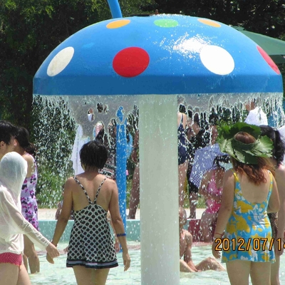 Attrezzatura del parco dell'acqua della vetroresina del parco dello spruzzo della carpa, attrezzatura del gioco dell'acqua
