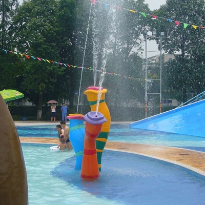 L'acqua su misura del parco dello spruzzo del cartone della carpa parcheggia l'attrezzatura per divertimento bambini/dei bambini
