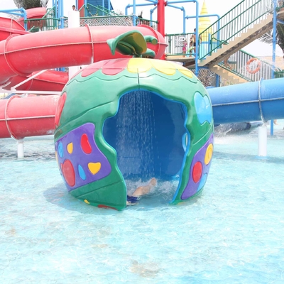 L'acqua variopinta su misura dello spruzzo della carpa parcheggia l'attrezzatura per divertimento bambini/dei bambini nella piscina