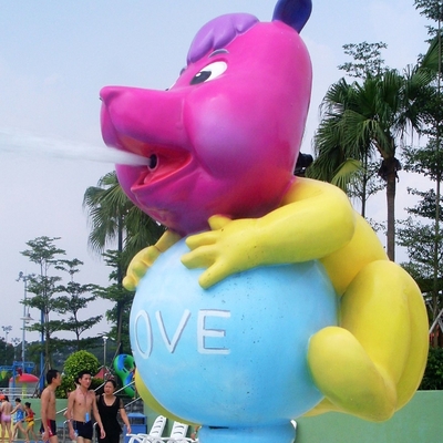 Attrezzatura divertente su misura del parco dello spruzzo per i bambini/bambini nella piscina