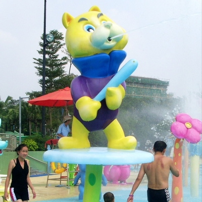 Attrezzatura divertente su misura del parco dello spruzzo per i bambini/bambini nella piscina